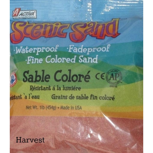 Scenic Sand™ Craft Colored Sand, Harvest, 1 lb (454 g) Bag